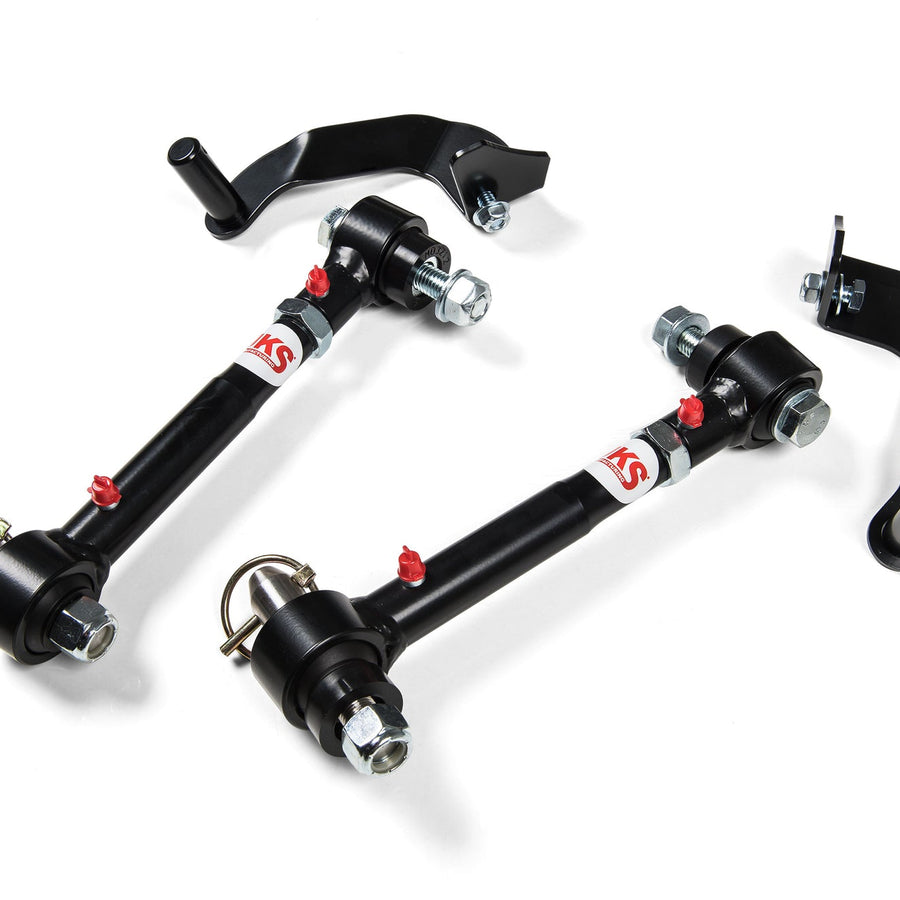 JKS Manufacturing Quicker Disconnect Sway Bar Links 2.5 Inch-6.0 Inch Lift Wrangler JL and Gladiator JT JKS Manufacturing