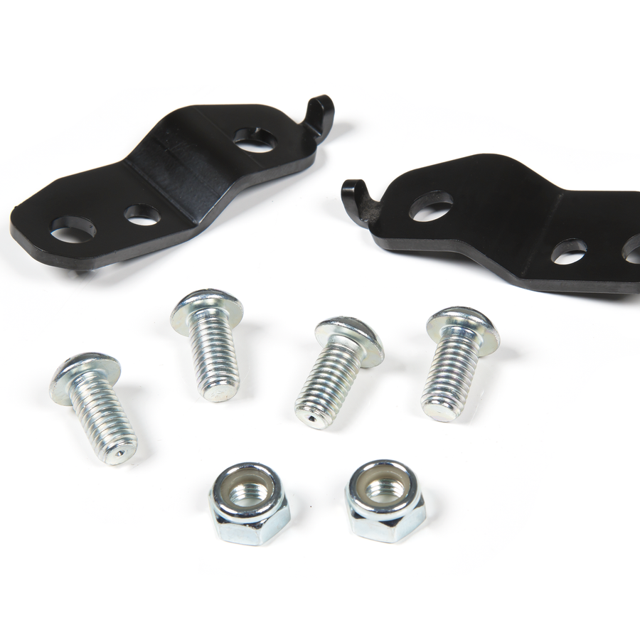 JKS Manufacturing Brake Line Relocation Brackets Front Wrangler TJ and LJ JKS Manufacturing