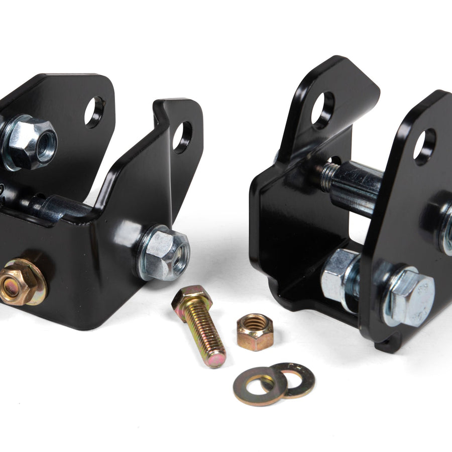 JKS Manufacturing Front Shock Extension Brackets Wrangler JL and Gladiator JT JKS Manufacturing