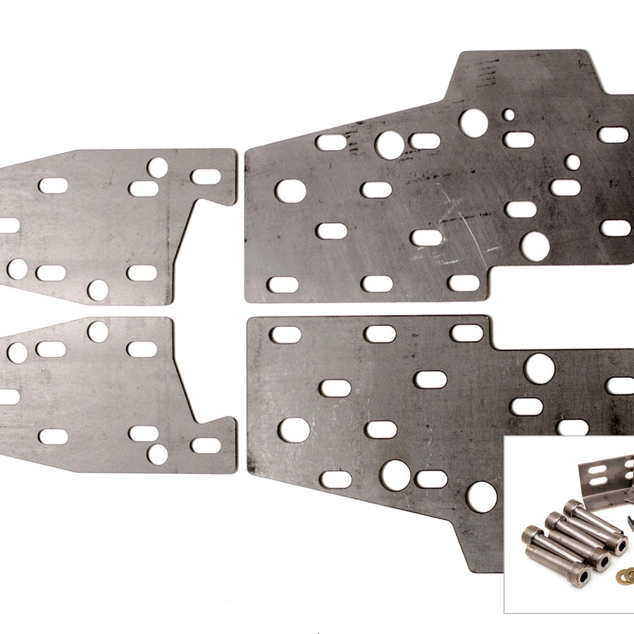 JKS Manufacturing Front Unibody Renforcement Plates Cherokee XJ and Comanchee MJ JKS Manufacturing