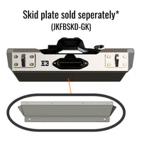 Front Gauntlet Series Stubby Bumper for Jeep JK Wrangler (2007-2018)