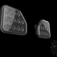 Rear Bumper LED Reverse Lights for Jeep Wrangler JL