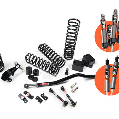 JKS Manufacturing 2007-2018 Jeep Wrangler JK J-Venture 2 Door 2.5 Inch Lift Kit JSPEC