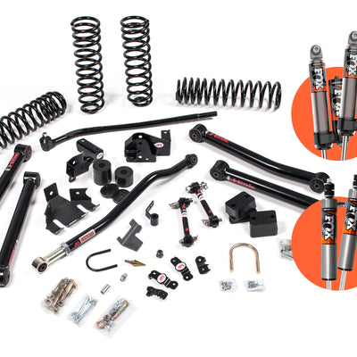 JKS Manufacturing 2007-2018 Jeep Wrangler JK J-Konnect 2 Door 3.5 Inch Lift Kit JSPEC