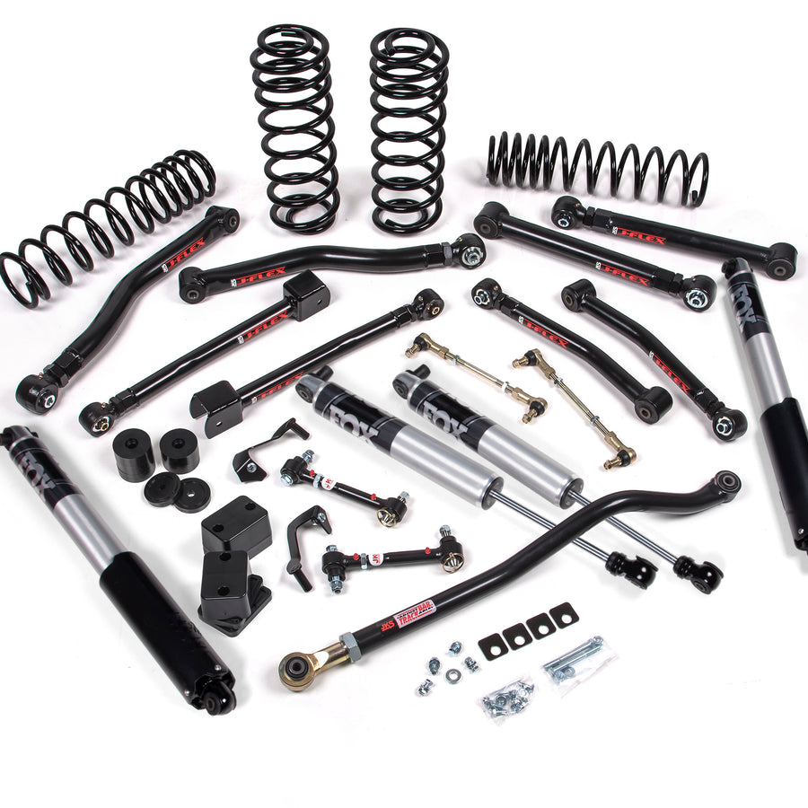 JKS Manufacturing 2018-2024 Jeep Wrangler JL J-Krawl 3.5 Inch Lift Kit 4 Door HD Rate Coils JSPEC