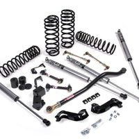 JKS Manufacturing 18-24 Jeep Wrangler JL J-Kontrol 3.5 Inch Lift Kit 4 Door w/Fox Adventure Series Shocks HD Rate Coils JSPEC