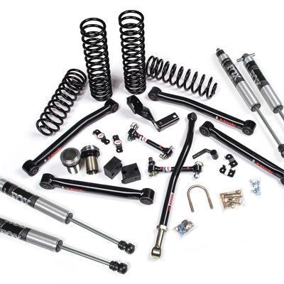 JKS Manufacturing 07-18 Jeep Wrangler JK J-Lander 3.5 Inch 4 Door w/Fox 2.0 Performance Series Shocks JSPEC
