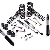 JKS Manufacturing 2018-2024 Jeep Wrangler JL 1.5 Inch Suspension Lift Kit 1 Inch Rear Coil Spring Fox 2.5 Performance Series Shocks JSPEC