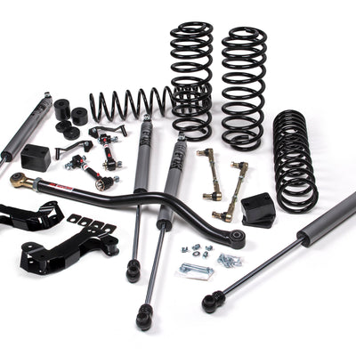 JKS Manufacturing 21-24 Jeep Wrangler JL 4xe 4 Door 2 Inch J-Kontrol Suspension Lift Kit Fox 2.0 Adv Series Shocks JSPEC