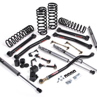 JKS Manufacturing 21-24 Jeep Wrangler JL 4xe 4 Door 2 Inch J-Konnect Suspension Lift Kit w/ Fox 2.0 Adv Series Shocks JSPEC