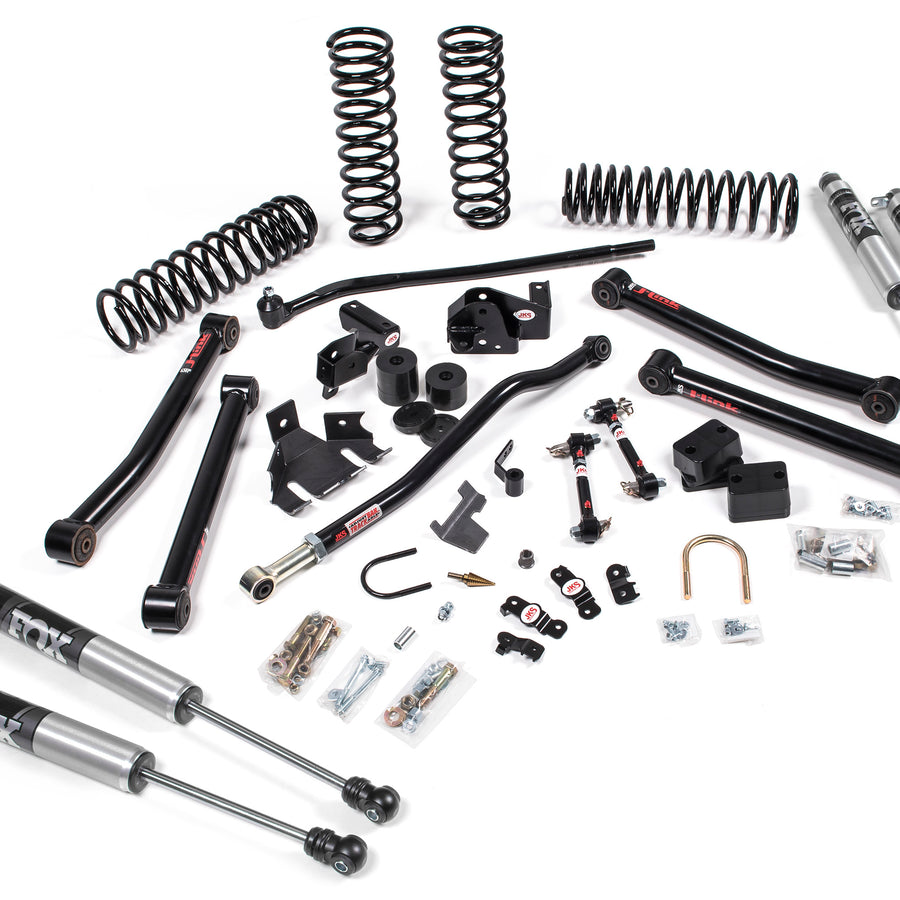 JKS Manufacturing 21-24 Jeep Wrangler JL 4xe 4 Door 2 Inch J-Konnect Suspension Lift Kit w/ Fox 2.0 Performance Series Shocks JSPEC