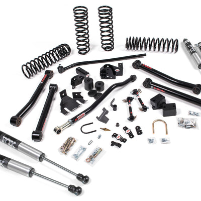 JKS Manufacturing 21-24 Jeep Wrangler JL 4xe 4 Door 2 Inch J-Konnect Suspension Lift Kit w/ Fox 2.0 Performance Series Shocks JSPEC