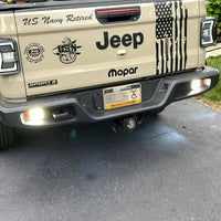 Rear Bumper LED Reverse Lights for Jeep Gladiator JT