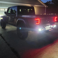 Rear Bumper LED Reverse Lights for Jeep Gladiator JT