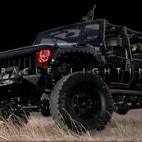 2007-2017 Jeep Wrangler JK LED Headlight Halo Kit