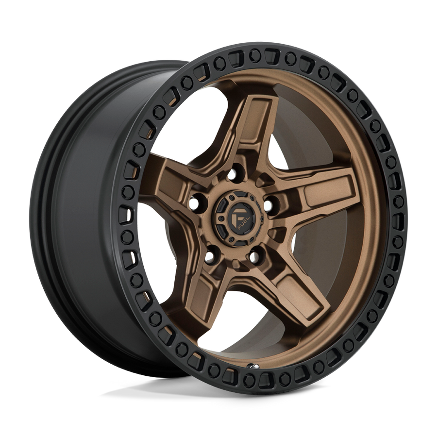 Fuel 1PC D699 KICKER Matte Bronze Black Bead Ring wheel