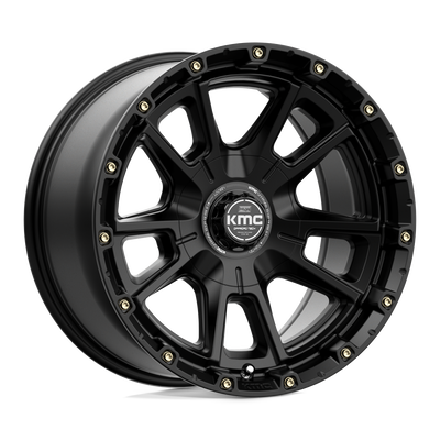 KMC KM100 SYNC Satin Black wheel