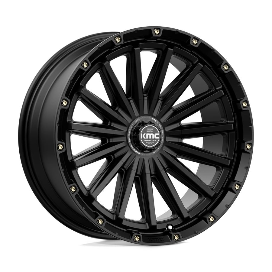 KMC KM102 SIGNAL Satin Black wheel