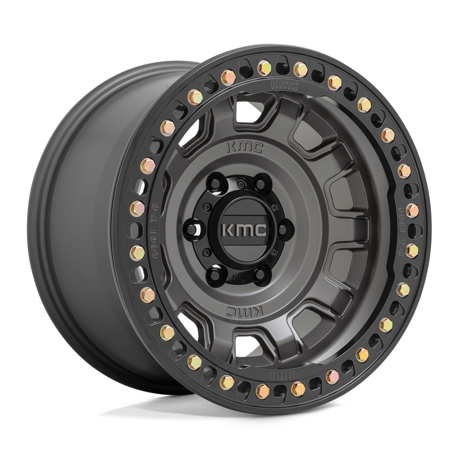 KMC KM236 TANK BEADLOCK Anthracite wheel
