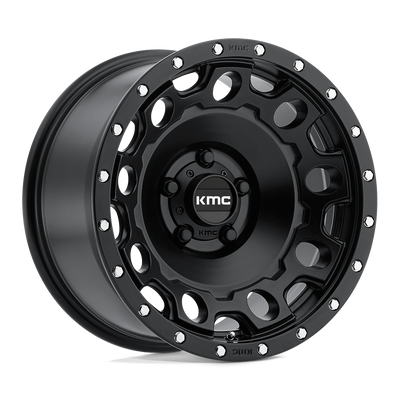KMC KM529 HOLESHOT Satin Black wheel