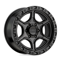 KMC KM539 PORTAL Satin Black wheel