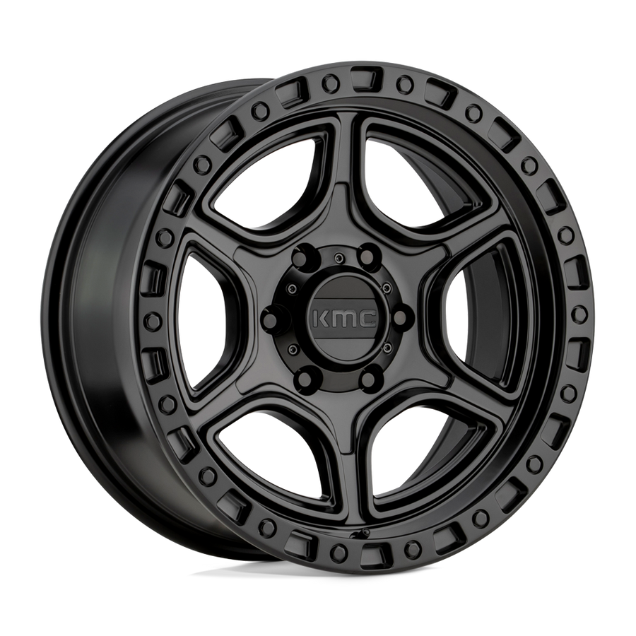 KMC KM539 PORTAL Satin Black wheel