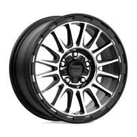 KMC KM542 IMPACT Satin Black Machined wheel