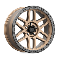 KMC KM544 MESA Matte Bronze W/ Black Lip wheel