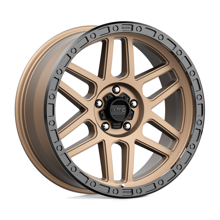 KMC KM544 MESA Matte Bronze W/ Black Lip wheel