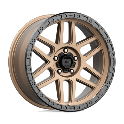 KMC KM544 MESA Matte Bronze W/ Black Lip wheel