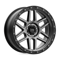 KMC KM544 MESA Satin Black W/ Gray Tint wheel