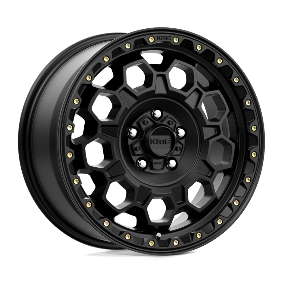 KMC KM545 TREK Satin Black wheel