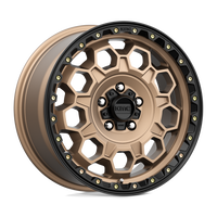 KMC KM545 TREK Matte Bronze W/ Black Lip wheel