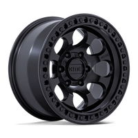 KMC KM550 RIOT SBL Satin Black wheel