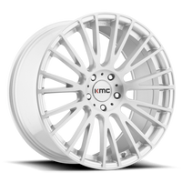 KMC KM706 IMPACT Brushed Silver wheel