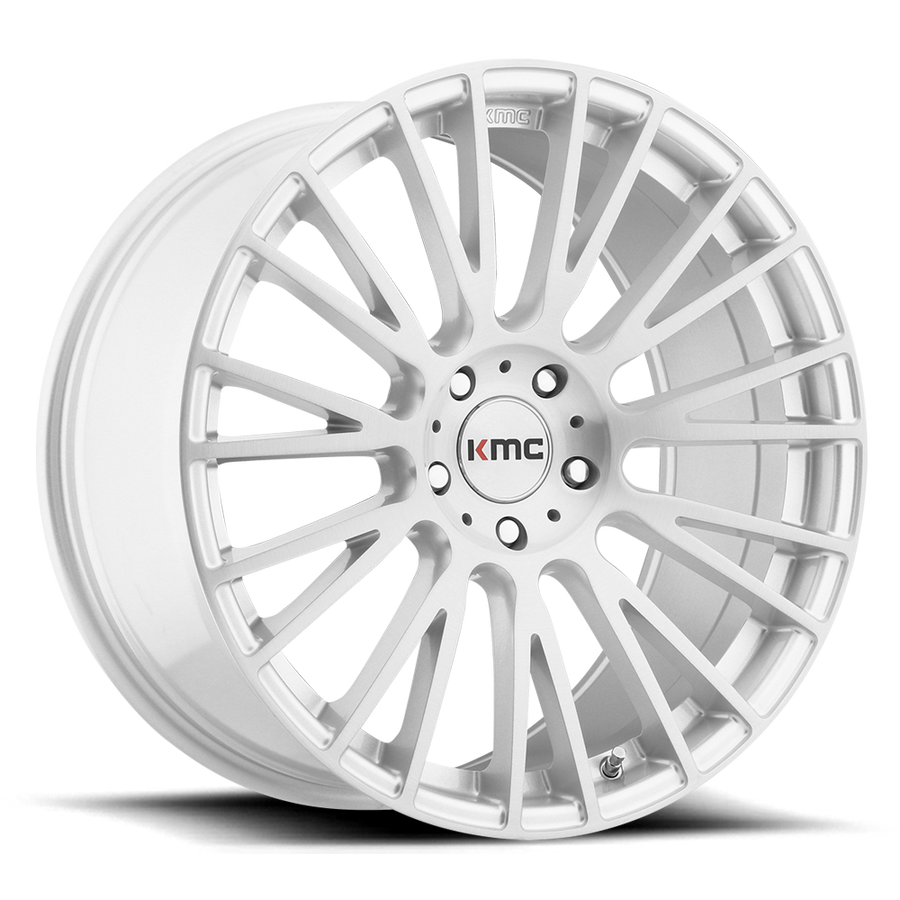 KMC KM706 IMPACT Brushed Silver wheel