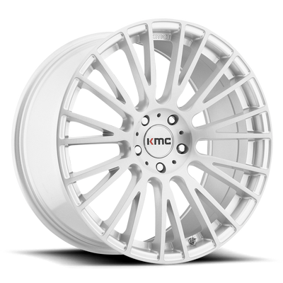 KMC KM706 IMPACT Brushed Silver wheel