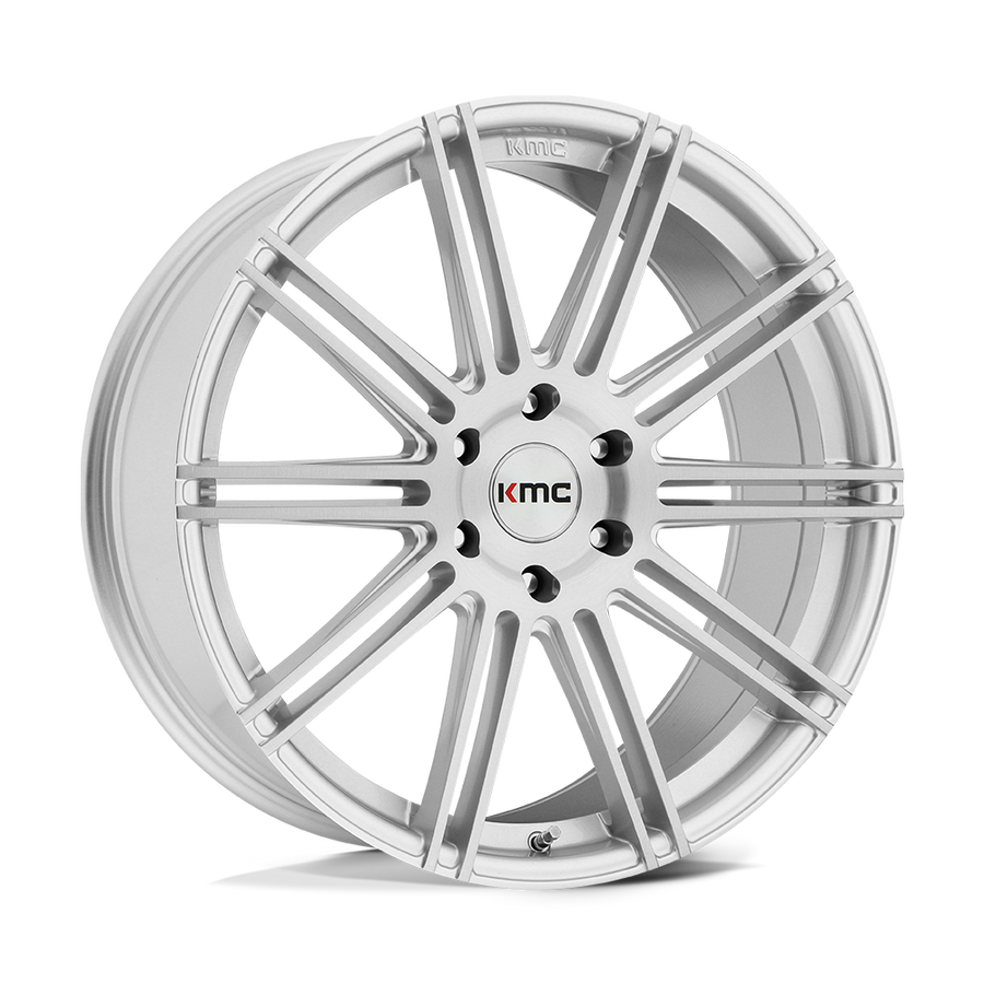KMC KM707 CHANNEL Brushed Silver wheel