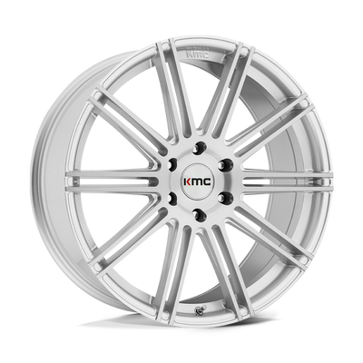 KMC KM707 CHANNEL Brushed Silver wheel
