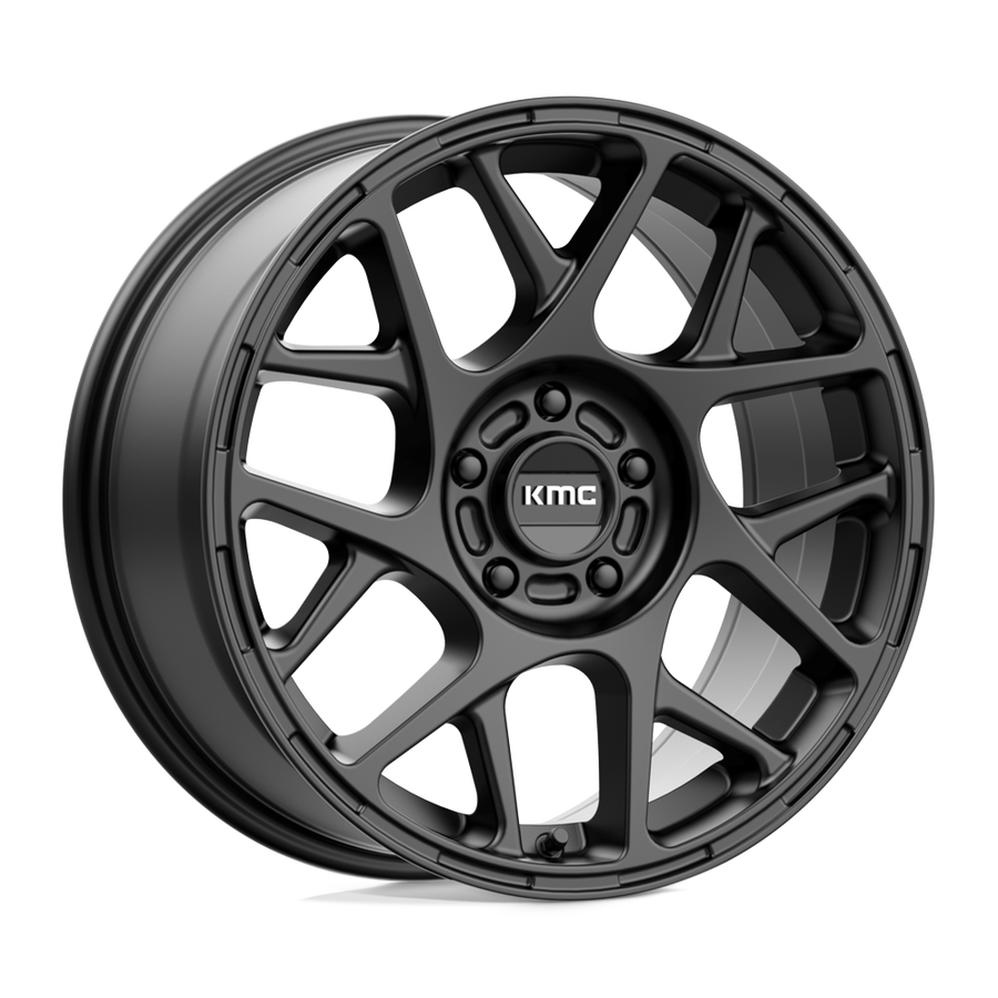 KMC KM708 BULLY Satin Black wheel