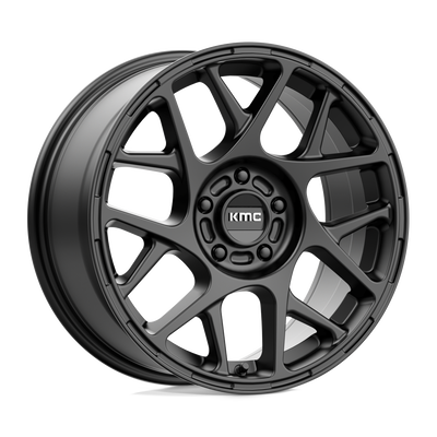 KMC KM708 BULLY Satin Black wheel