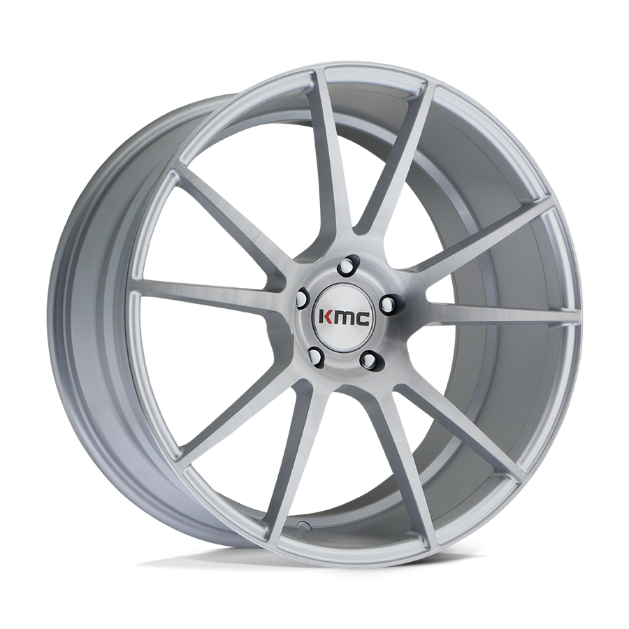 KMC KM709 FLUX Brushed Silver wheel