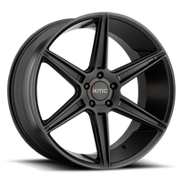 KMC KM711 PRISM Satin Black wheel