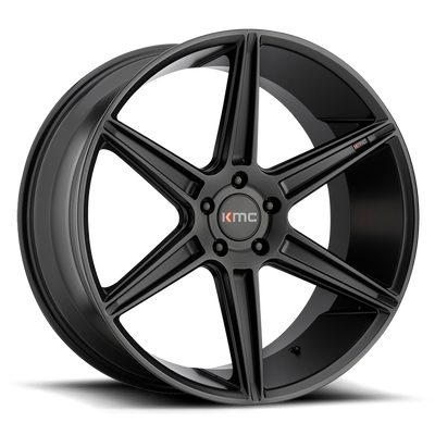 KMC KM711 PRISM Satin Black wheel