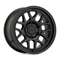 KMC KM717 BULLY OL Satin Black wheel