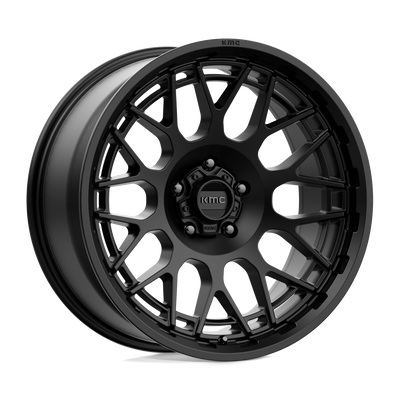 KMC KM722 TECHNIC Satin Black wheel