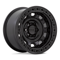 KMC KM236 TANK BEADLOCK Satin Black wheel