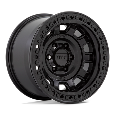 KMC KM236 TANK BEADLOCK Satin Black wheel