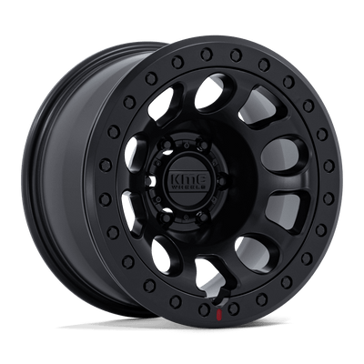 KMC KM241 E25 BEADLOCK Blackout wheel