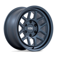 KMC KM446 MESA FORGED MONOBLOCK Metallic Blue wheel